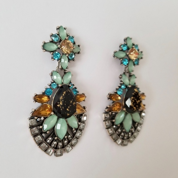 New Beautiful Stud Antique Style Drop Earrings - Picture 4 of 8
